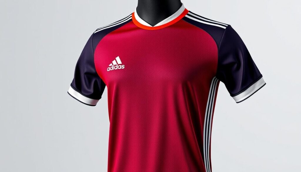 Adidas football jersey mockup