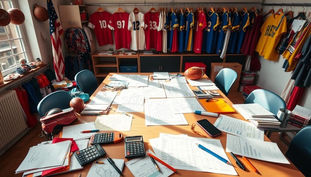 Budget Planning for Team Apparel