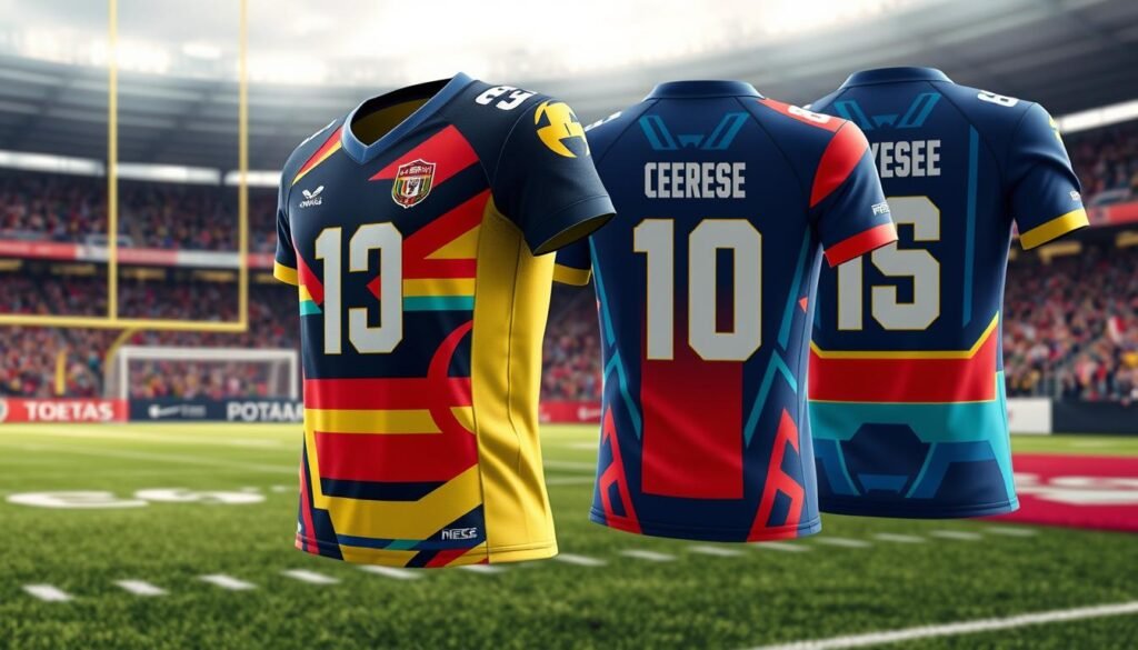 Custom Football Jerseys Design