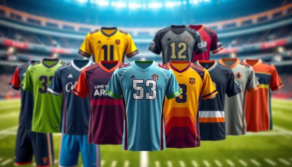 Custom Team Jerseys Options