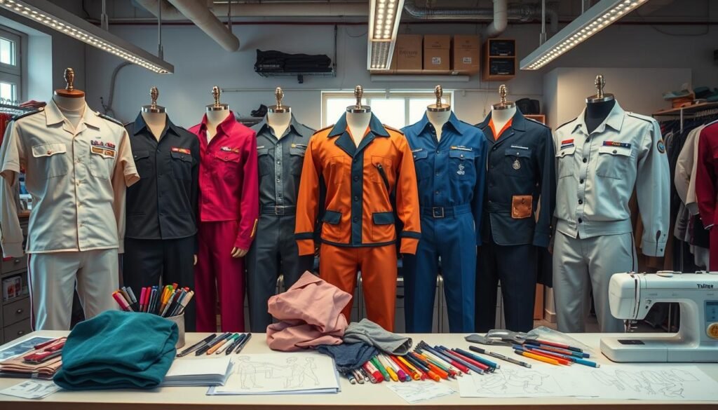 Customizing uniforms