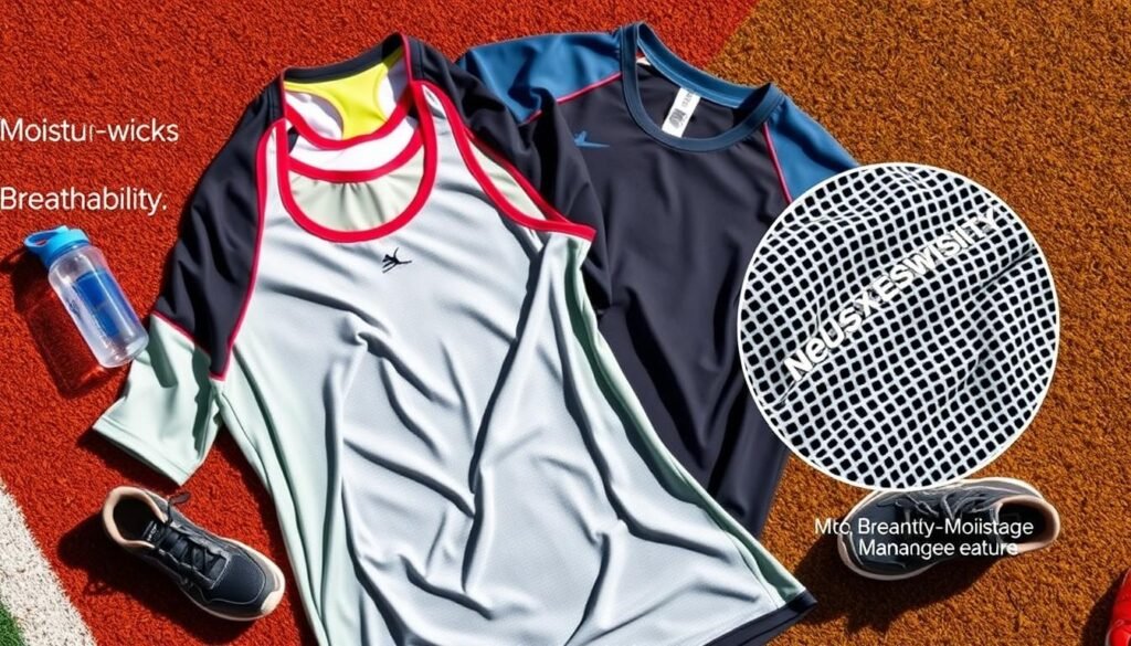Moisture-Wicking Athletic Gear