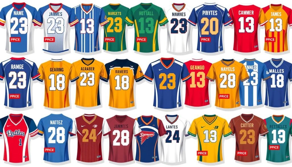 Personalized Sports Jersey Cost Comparison