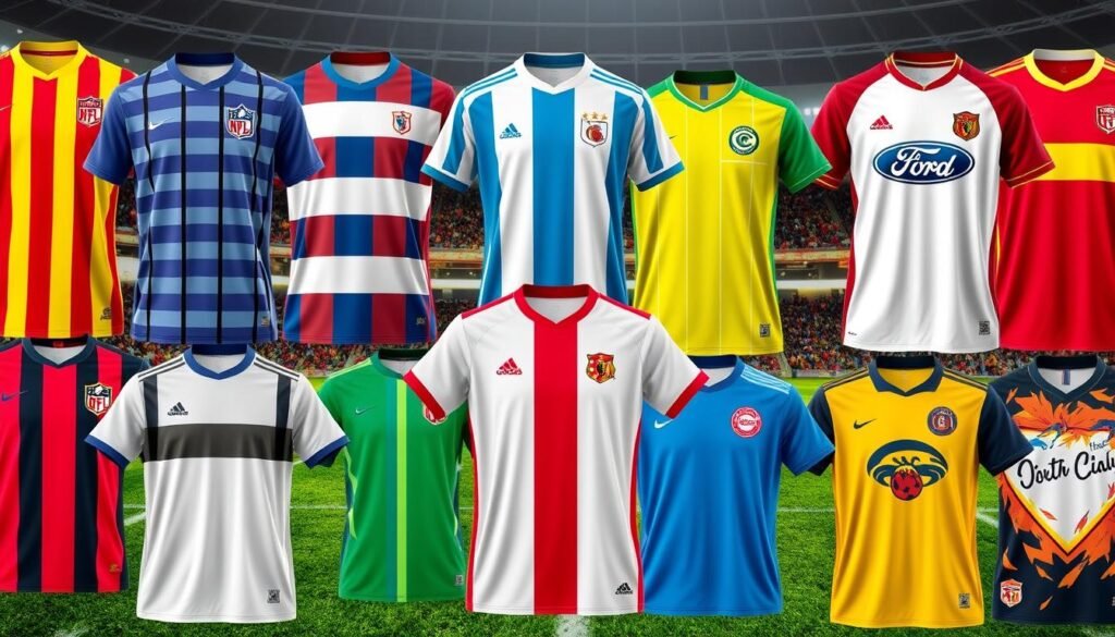 Popular Football Jersey Styles