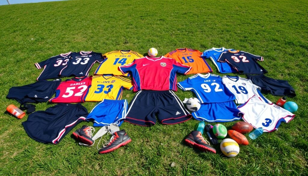 Replacing Sports Team Outfits