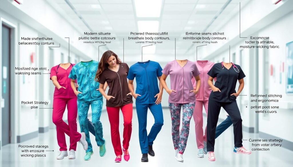 Scrubs For Athletic Build