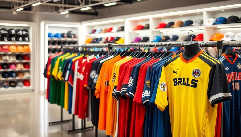 Sports Jersey Store Display