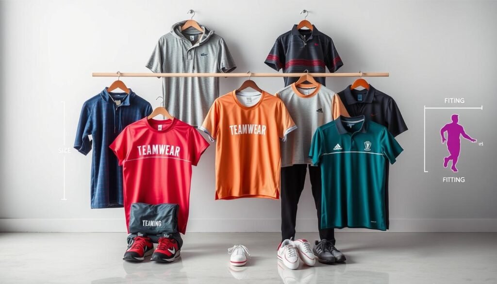 Teamwear Branding and Athletic Clothing Sizing