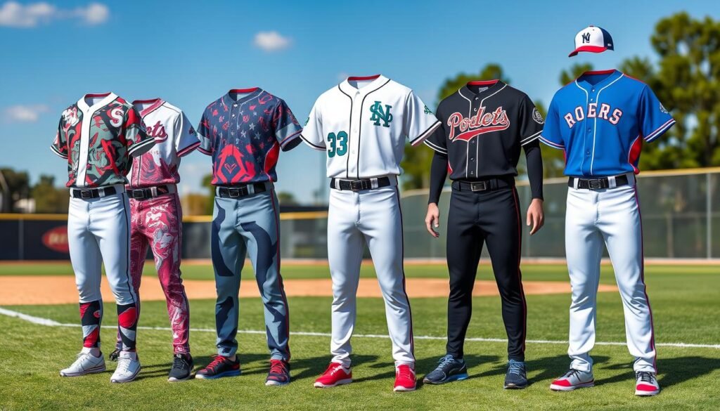 custom baseball uniforms design
