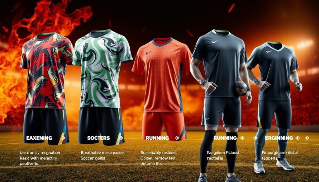 custom sports apparel design