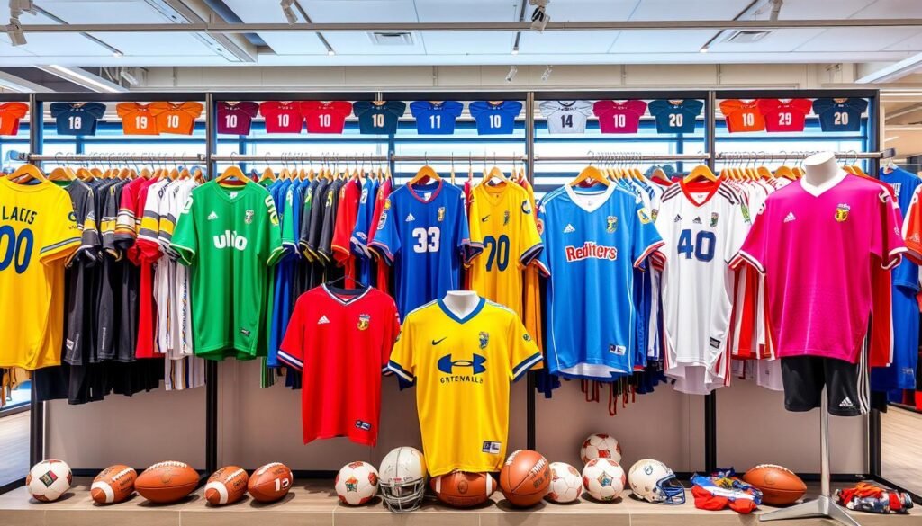 custom team jerseys retailer selection
