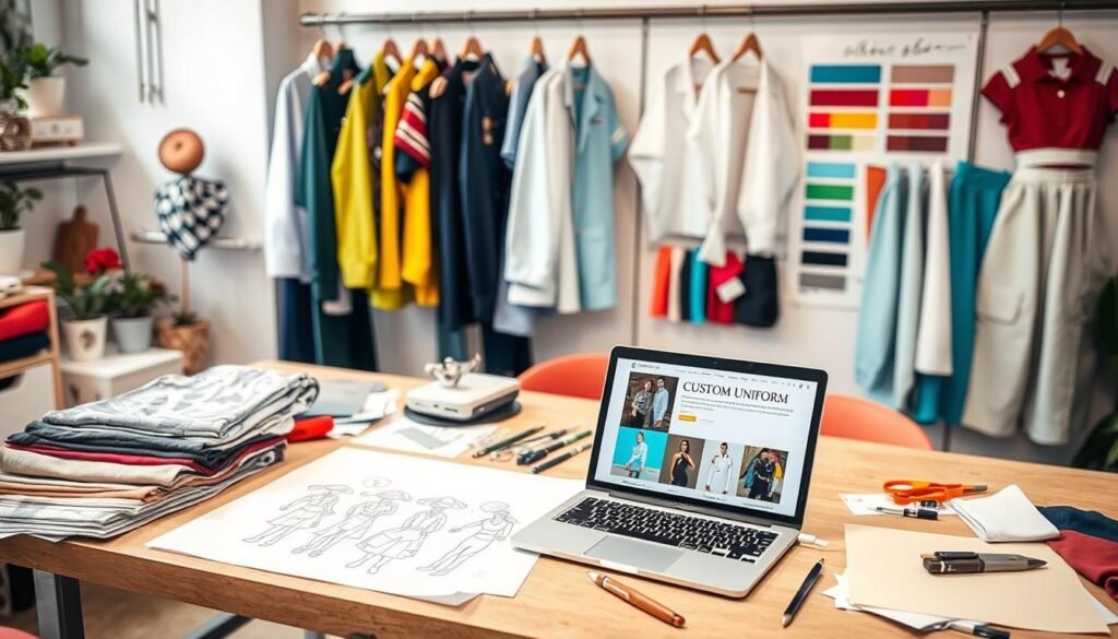 custom uniform ordering