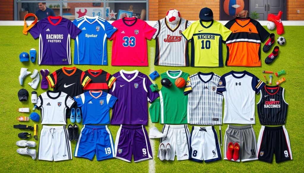 customizable youth sports apparel