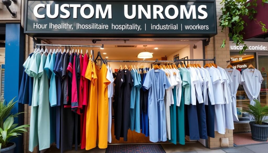 customized uniforms nearby