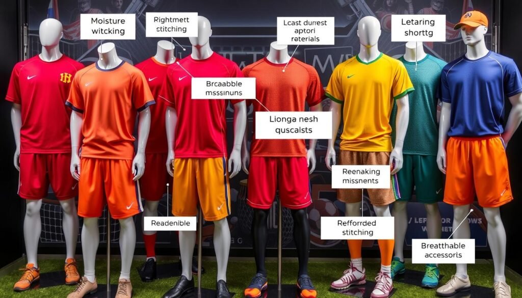 durable team sports clothing