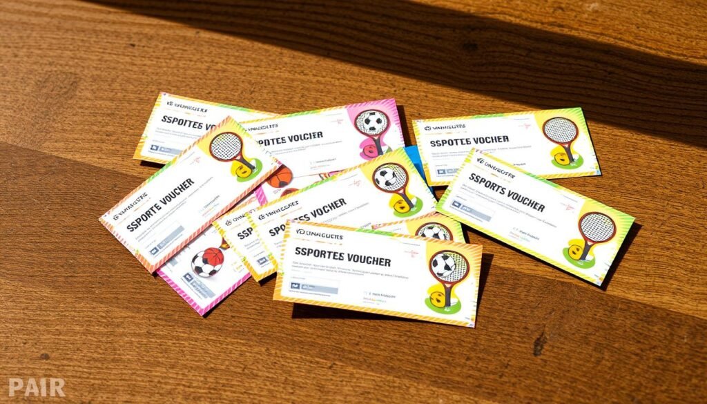 sports gear vouchers
